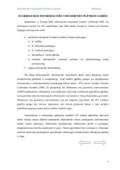 Informacinės visuomenės kūrimas Lietuvoje 5 puslapis