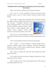 Informacinės visuomenės kūrimas Lietuvoje 6 puslapis