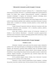 Informacinės visuomenės kūrimosi Lietuvoje ir Europos sąjungos šalyse ypatumai 4 puslapis