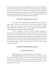 Informacinės visuomenės kūrimosi Lietuvoje ir Europos sąjungos šalyse ypatumai 6 puslapis