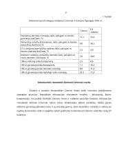 Informacinės visuomenės kūrimosi Lietuvoje ir Europos sąjungos šalyse ypatumai 9 puslapis