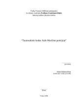 Tautosakinis kodas Aido Marčėno poezijoje