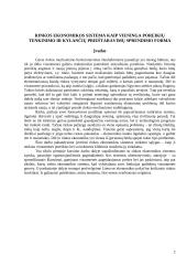 Rinkos ekonomikos sistema kaip vieninga poreikių tenkinimo ir kylančių prieštaravimų sprendimo forma 2 puslapis