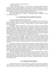 Rinkos ekonomikos sistema kaip vieninga poreikių tenkinimo ir kylančių prieštaravimų sprendimo forma 5 puslapis