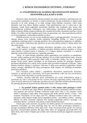 Rinkos ekonomikos sistema kaip vieninga poreikių tenkinimo ir kylančių prieštaravimų sprendimo forma 8 puslapis