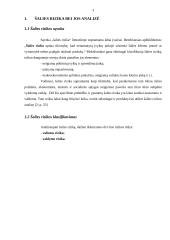 Šalies rizikos analizė. Baltijos šalių palyginimas 3 puslapis