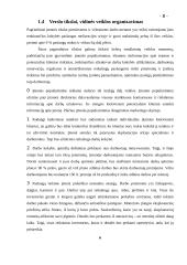 Verslo idėjos gyvybingumo pagrindimas ir jos įgyvendinimo tvarka 8 puslapis