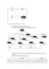Nuolatinės srovės grandinių tyrimas kompiuteriu - Kirchhofo dėsniai 3 puslapis