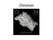 6B grupės elementai. Chromas 2 puslapis