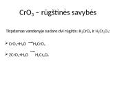 6B grupės elementai. Chromas 12 puslapis