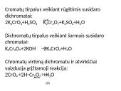 6B grupės elementai. Chromas 13 puslapis