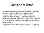 6B grupės elementai. Chromas 16 puslapis