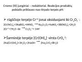 6B grupės elementai. Chromas 10 puslapis