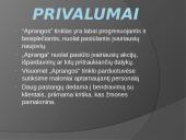 Aprangos tinklas: privalumai, trūkumai, marketingas 12 puslapis