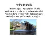 Atsinaujinantys energijos šaltiniai ir jų rūšys 10 puslapis