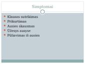 Ausies sandara. Klausos sutrikimai 11 puslapis