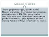 Ausies sandara. Klausos sutrikimai 12 puslapis