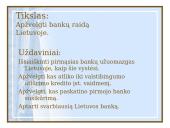 Bankų raidos Lietuvoje apžvalga 2 puslapis