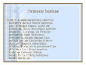 Bankų raidos Lietuvoje apžvalga 7 puslapis