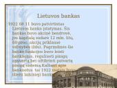 Bankų raidos Lietuvoje apžvalga 9 puslapis