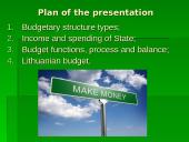 Budget. Budget of Lithuania 2 puslapis