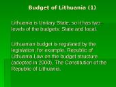 Budget. Budget of Lithuania 14 puslapis