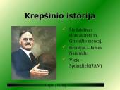 Krepšinio istorija ir įdomūs faktai 3 puslapis