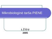 Mikrobiologinė pieno tarša