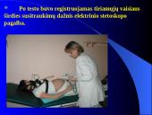 Nevienodo fizinio aktyvumo nėščiųjų fizinis išsivystymas bei spiroergometriniai rodikliai nuosekliai didėjančio fizinio krūvio m 11 puslapis