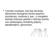 Patyčios mokykloje 20 puslapis