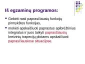 Pirmykštės funkcijos, integralai 2 puslapis