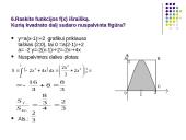 Pirmykštės funkcijos, integralai 12 puslapis