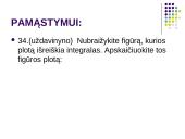 Pirmykštės funkcijos, integralai 20 puslapis