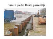 Plonos sienos tipo prieplaukų statiniai. Poliniai prieplaukų statiniai. Specialūs prieplaukų statinių tipai 3 puslapis