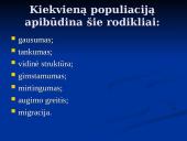 Populiacijų tipai 14 puslapis