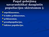 Populiacijų tipai 8 puslapis