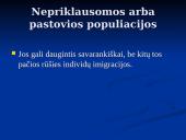 Populiacijų tipai 9 puslapis