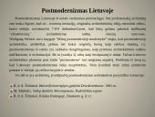 Postmodernizmas ir žymiausi jo atstovai 15 puslapis