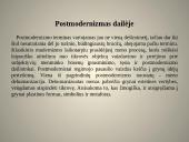 Postmodernizmas ir žymiausi jo atstovai 18 puslapis