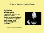 Ryšiai su visuomene kaip integruotos komunikacijos dalis 3 puslapis