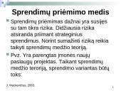 Sprendimų priėmimo sistema ir valdymo apskaitos informacija 5 puslapis