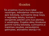Šokolado istorija, jo maistingumas, savybės, panaudojimas 19 puslapis
