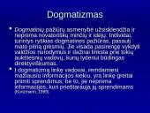 Valdymo autoritarizmas ir dogmatizmas 3 puslapis