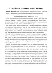 Laisvosios rinkos principai ekonomistų klasikų darbuose 5 puslapis