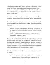 The methodology of preparing a presentation in English 9 puslapis