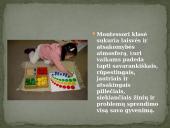 Alternatyvaus ugdymo organizavimas pradinėje mokykloje pagal M. Montessori 12 puslapis