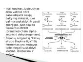 Aminorūgščių apykaitos genetiniai sutrikimai 15 puslapis