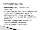 Aminorūgščių apykaitos genetiniai sutrikimai 19 puslapis