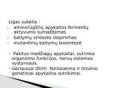Aminorūgščių apykaitos genetiniai sutrikimai 5 puslapis