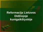 Reformacija Lietuvos Didžiojoje kunigaikštystėje